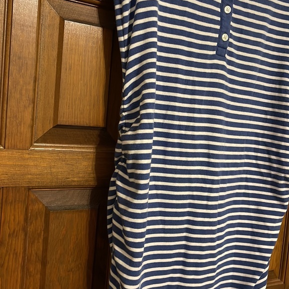 GAP Maternity Blue and white striped dress. Small - Picture 3 of 6